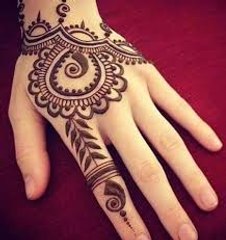 How To Apply Gulf Mehendi Designs On Palm_Dubai Rose Petals Mehndi(Arabic 2016)