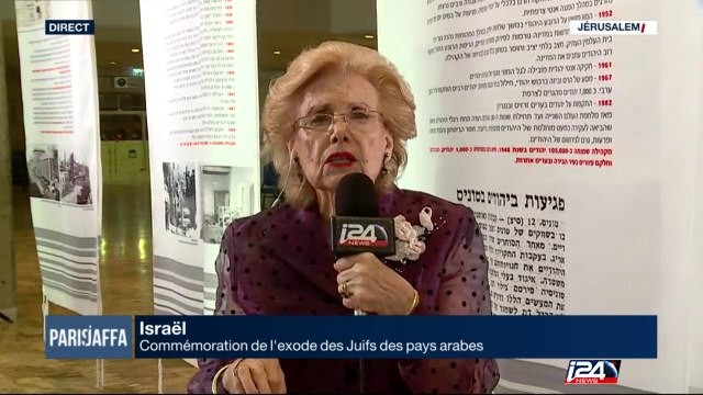 Témoignage : commémoration de l'exode des Juifs des pays arabes