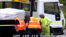 Road rage : un homme frappe le conducteur d’un camion avant de briser sa vitre