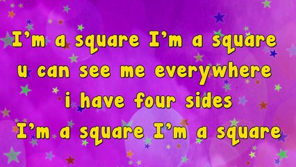 Shape Song | Karaoke Rhymes