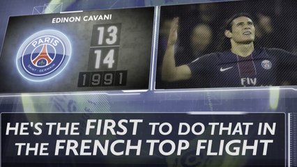Cavani's early season form best in over 25 years