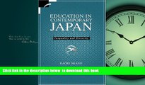 Pre Order Education in Contemporary Japan: Inequality and Diversity (Contemporary Japanese