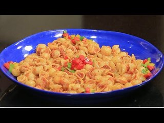 مكرونة بالثوم والليمون  | غادة جميل