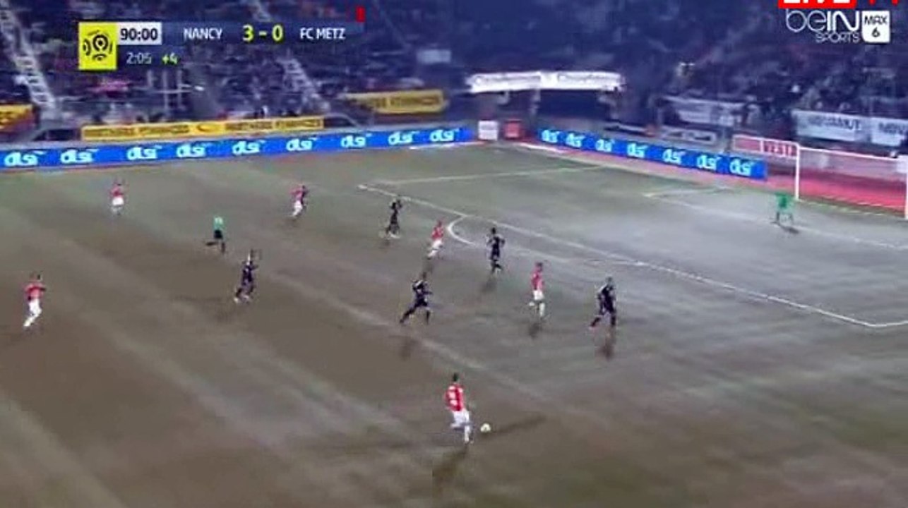 Youssef Ait Bennasser Goal - Nancy	4-0	Metz 30.11.2016