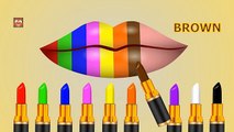 Learn Colors with Color Lipstick | Colours to Kids Children Toddlers Baby | Learning Video