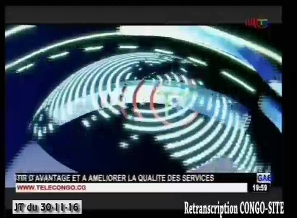 Journal de 20h TVCongo du Mercredi 30 Novembre 2016 -By Congo-Site