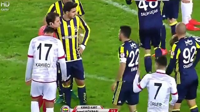 Fenerbahçe 1-2 Gençlerbirliği Maç Özeti ve Tüm Goller HD 30 11 2016 YouTube