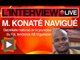 L'interview Live de Konaté Navigué, leader de la JFPI, tendance AFFI N'guessan
