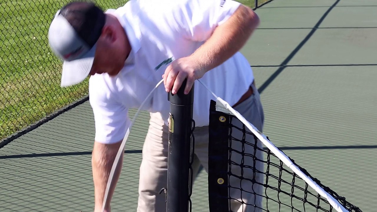 How To Install A Tennis Net