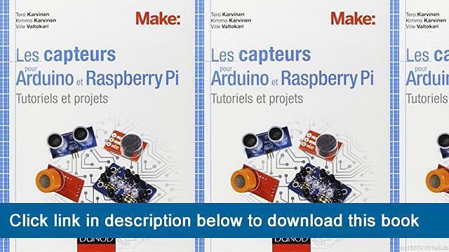 ~-~-~-oo~~ eBook Les Capteurs Pour Arduino Et Raspberry Pi - Tutoriels Et Projets