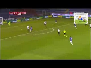 Alvarez goal - Sampdoria vs Cagliari 1-0  30-11-2016