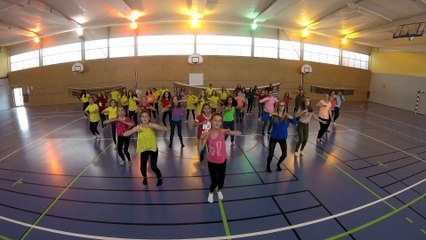 Concours flashmob UNSS championnat du monde de Handball AS MISSY La Rochelle