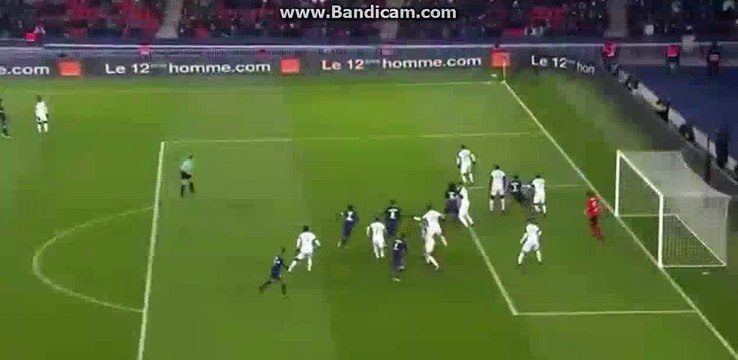 Thiago Silva Goal HD - Paris Saint Germain 1-0 Angers SCO 30.11.2016 HD