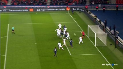 Thiago Silva  Goal HD - Paris SG	1-0	Angers 30.11.2016
