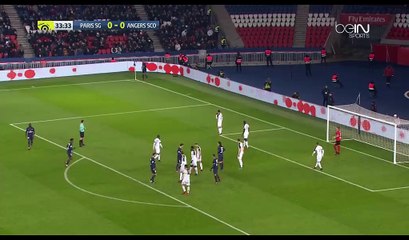 Thiago Silva Goal HD - PSG 1-0 Angers - 30.11.2016
