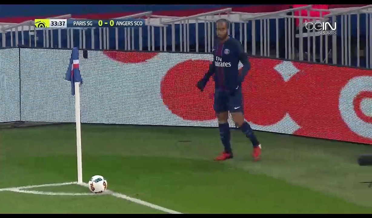 Thiago Silva Goal HD - PSG 1-0 Angers - 30.11.2016