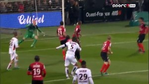 Guingamp vs Nice 0 - 1 All Goals & Highlights 30/11/16