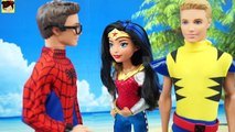 Frozen Elsa Embarazada de Spiderman - Elsa tiene un Bebe del Hombre Araña en Español