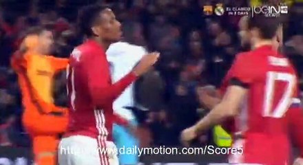 Anthony Martial 2 nd Goal Manchester United 3 - 1 West Ham EFL Cup 30-11-2016