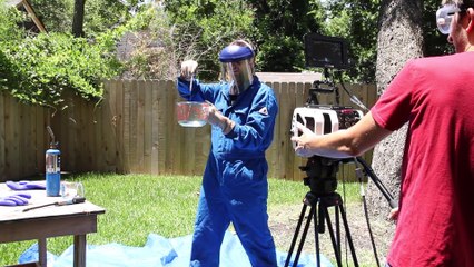 Glass Explosion at 343,000FPS! - The Slow Mo Guys