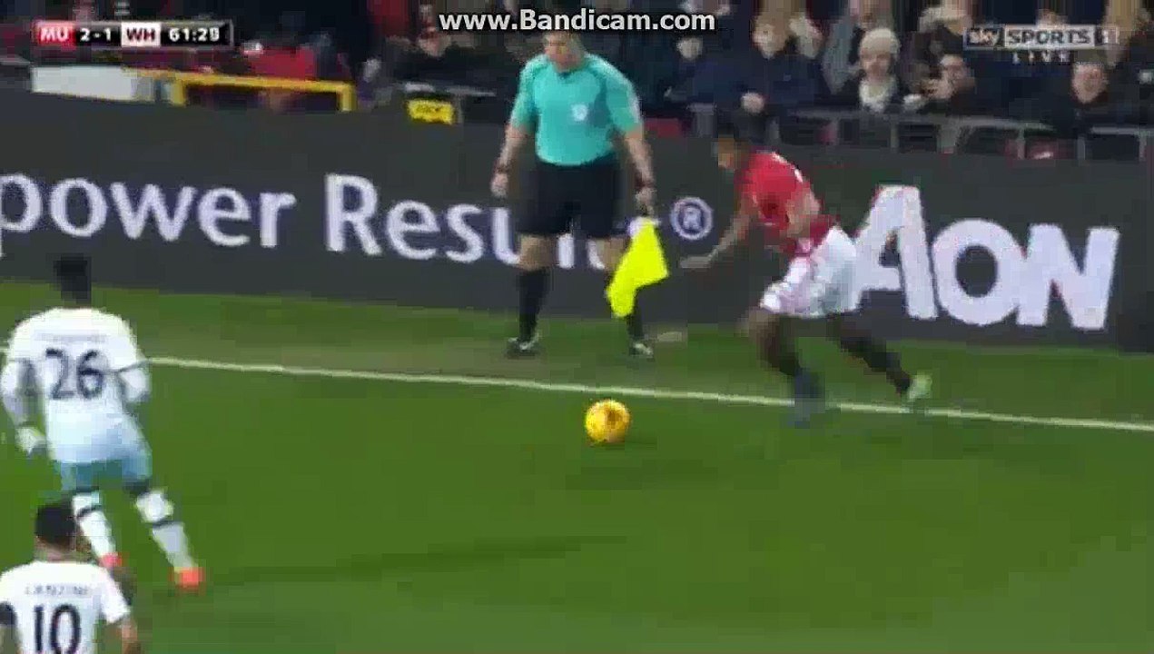 3-1 Anthony Martial 2nd Goal HD - Manchester United 3-1 West Ham United 30.11.2016 HD