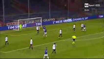 Sampdoria vs Cagliari 1-0  Alvarez Goal  Coppa Italia  30-11-2016