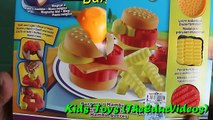 Moon Dough Burgers Play Dough Foods Kids Toys