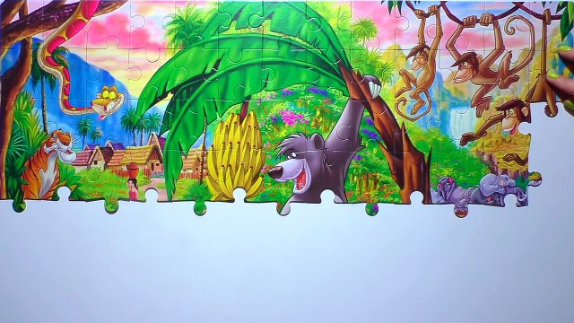 Puzzle Games MOWGLI Clementoni Rompecabezas The Jungle Book Baloo, Akela, Bagheera, Kaa, Kids Toys