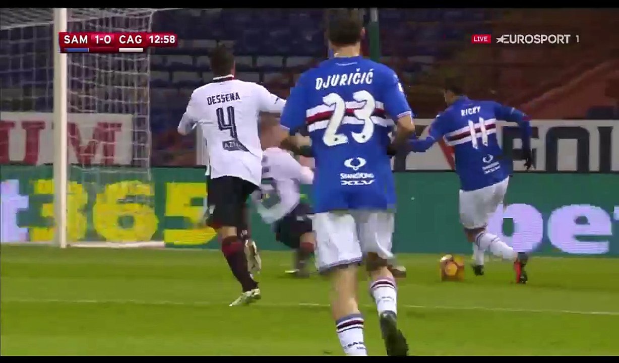All Goals & Highlights HD - Sampdoria 3-0 Cagliari - 30.11.2016