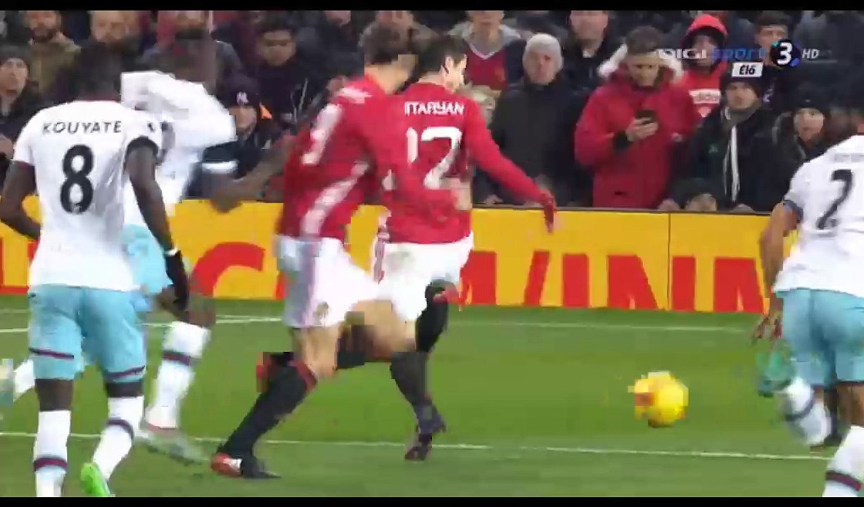 All Goals & Highlights HD - Manchester United 4-1 West Ham - 30.11.2016
