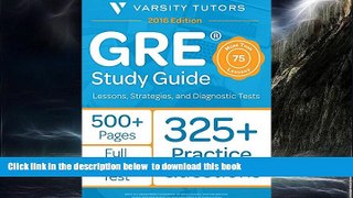 Audiobook GRE Prep Study Guide: Lessons, Strategies, and Diagnostic Tests Varsity Tutors Full Ebook