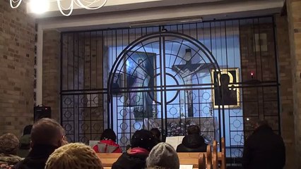 Adoracja Najświętszego Sakramentu w Parafii św.Maksymiliana w Lubinie 30.11.2016..