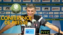 Conférence de presse AJ Auxerre - Nîmes Olympique (2-0) : Cédric DAURY (AJA) - Bernard BLAQUART (NIMES) - 2016/2017