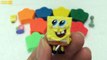 SpongeBob, Patrick Star and Friends Surprise Rainbow Clock Playdough