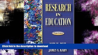 Read books  Research in Education (9th Edition) online