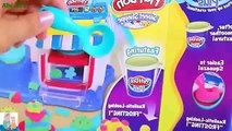 [PlayDoh.PD]Play Doh Peppa Pig Create Ice Cream - Play Doh Stick Rainbow Frozen Toys(^_^)✔