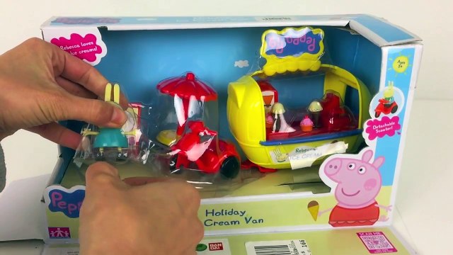 Peppa Pig Ice Cream Van Rebecca Juguetes Peppa Carrito de Helados