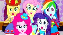 Equestria Girls & My Little Pony Coloring Pages, Applejack Pinkie Pie Rainbow Dash Rarity