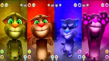 Talking Tom Cat and Talking Pocoyo Colors Reaction Compilation