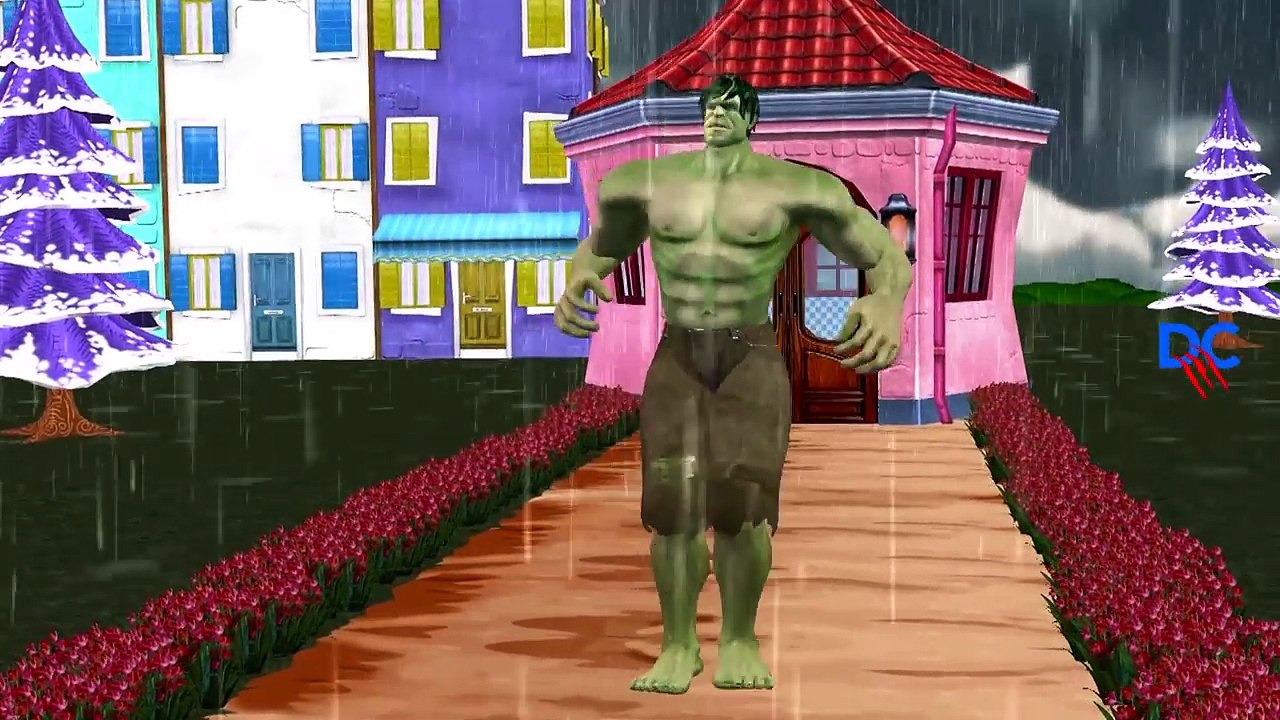 Spiderman Ironman Batman Captain America Cartoons Finger Family Children Nursery Rhymes