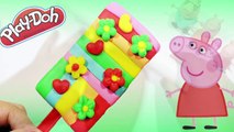 RAINBOW ICE CREAM PLAY DOH - Make Playdoh Icecream Rainbow For Peppa Pig Español Toys