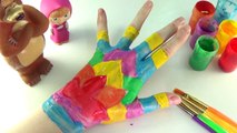 Body Painting Learning Colors Video for Children - Color Hand - Colours for Kids to Learn