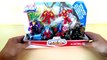 Playskool heroes Marvel super hero adventures | Iron Man VS Captain America | #SurpriseEggs4k