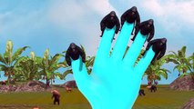 3D Animated Gorilla Animal Finger Family Rhymes For Children | Top 10 Finger Family Rhymes