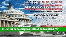 PDF Impuestos Federales  Para Pequenos Negocios En  Estados Unidos (Spanish Edition) PDF Free