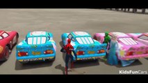 NEW Spiderman COLORS For Kids - Peppa Pig Frozen Elsa Lightning McQueen Cars Cartoon Kids Videos #1