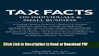 Read Tax Facts on Individuals and Small Business Free Books
