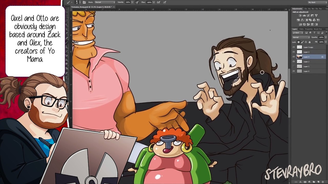 WATCH ME DRAW! Smoking Weed