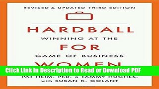 Read Hardball for Women: Winning at the Game of Business: Third Edition Free Books