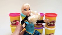 Frozen Play Doh Disney Princess Frozen Swimwear Bikini Play Doh Elsa Swimsuit Barbie Doll Makeover